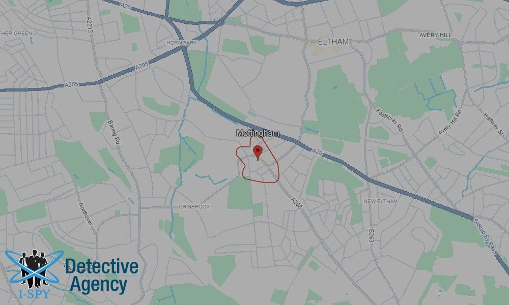 Our Detectives operate across the entire Mottingham area