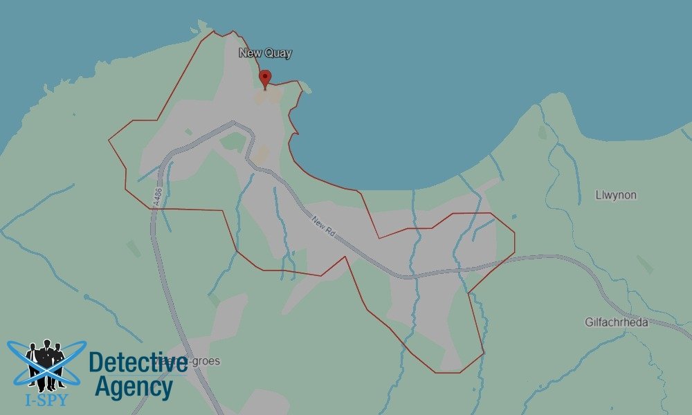 Our Detectives operate across the entire New Quay area