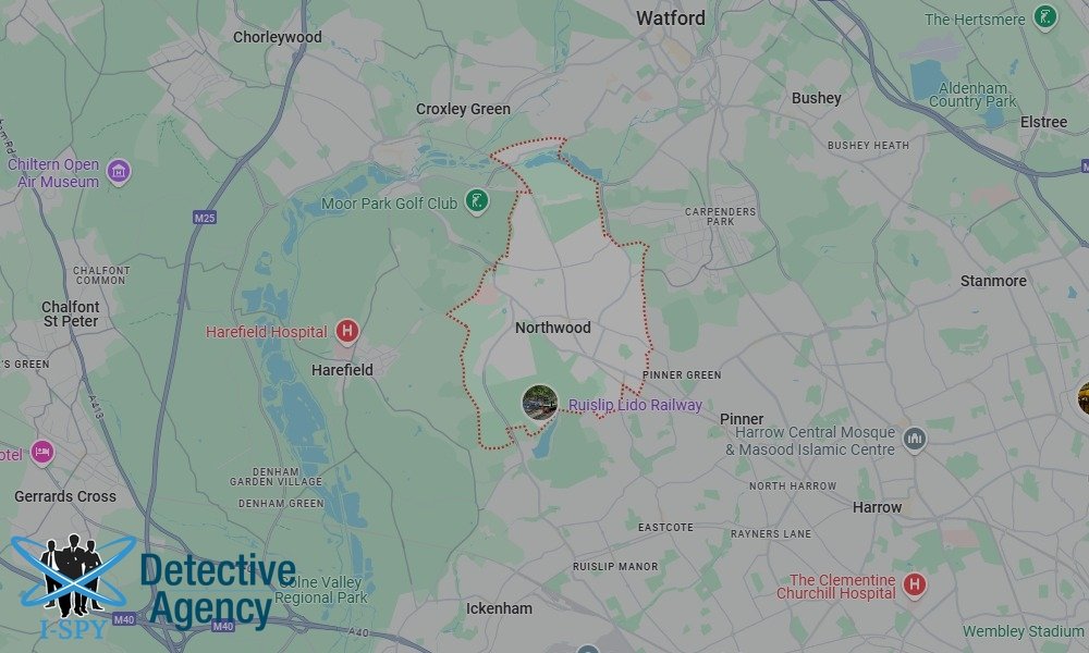 Our Detectives operate across the entire Northwood area