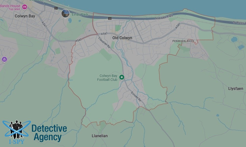 Our Detectives operate across the entire Old Colwyn area