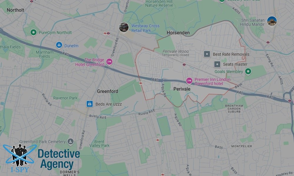 Our Detectives operate across the entire Perivale area