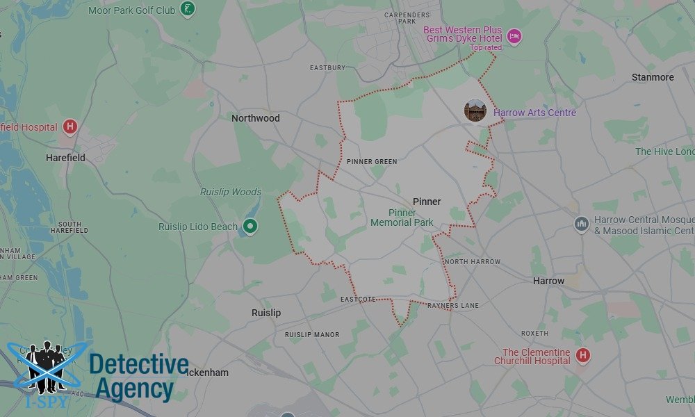 Our Detectives operate across the entire Pinner area