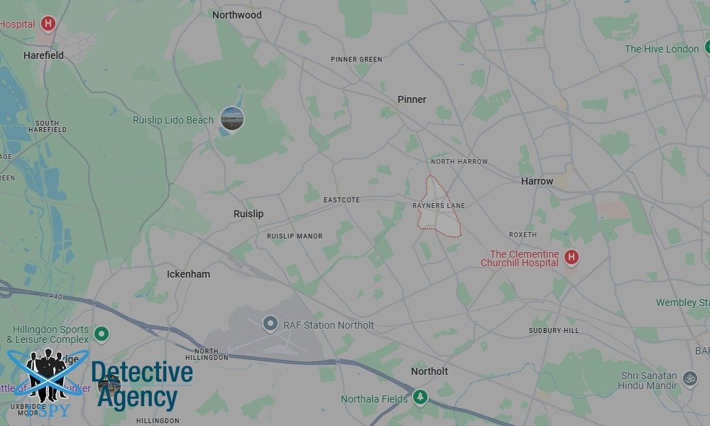 Our Detectives operate across the entire Rayners Lane area