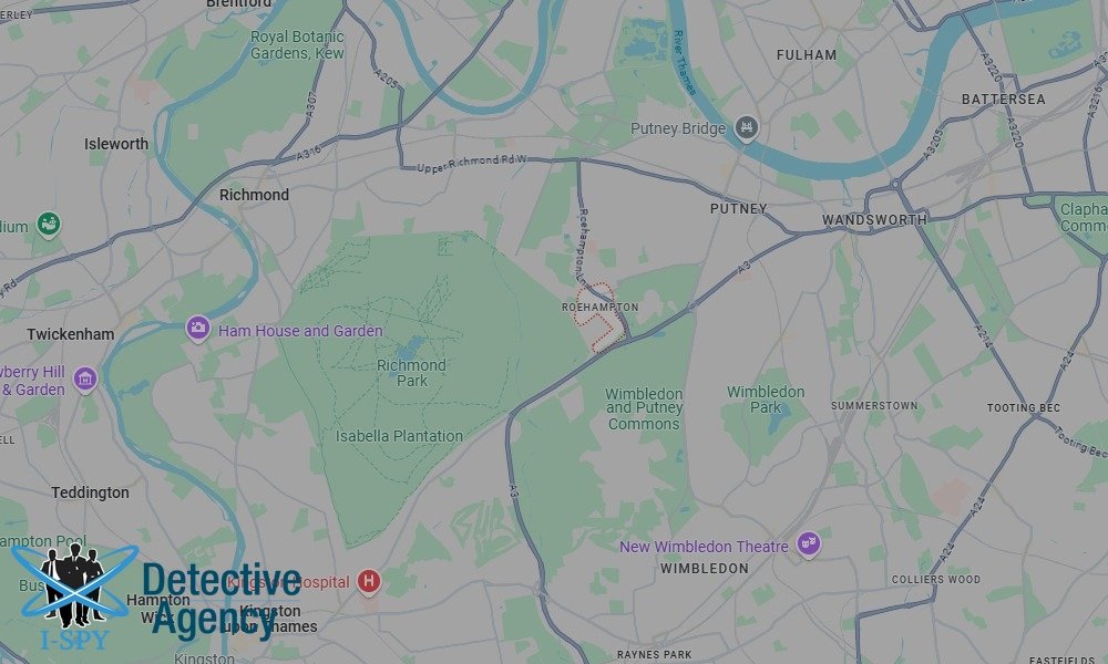 Our Detectives operate across the entire Roehampton area