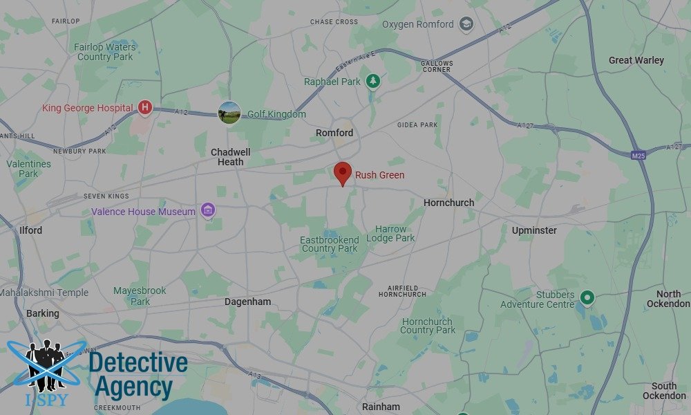 Our Detectives operate across the entire Rush Green area