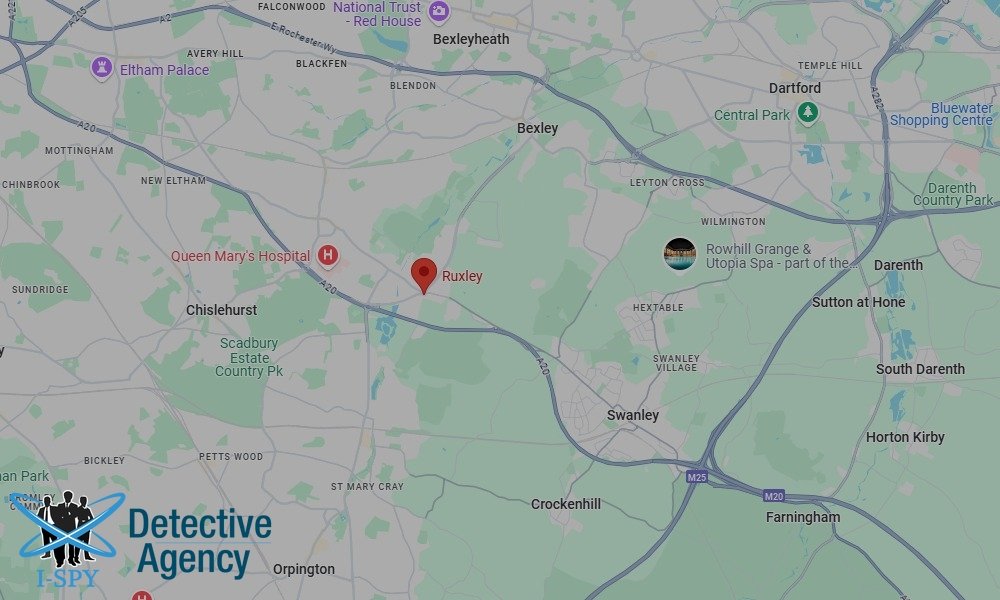 Our Detectives operate across the entire Ruxley area