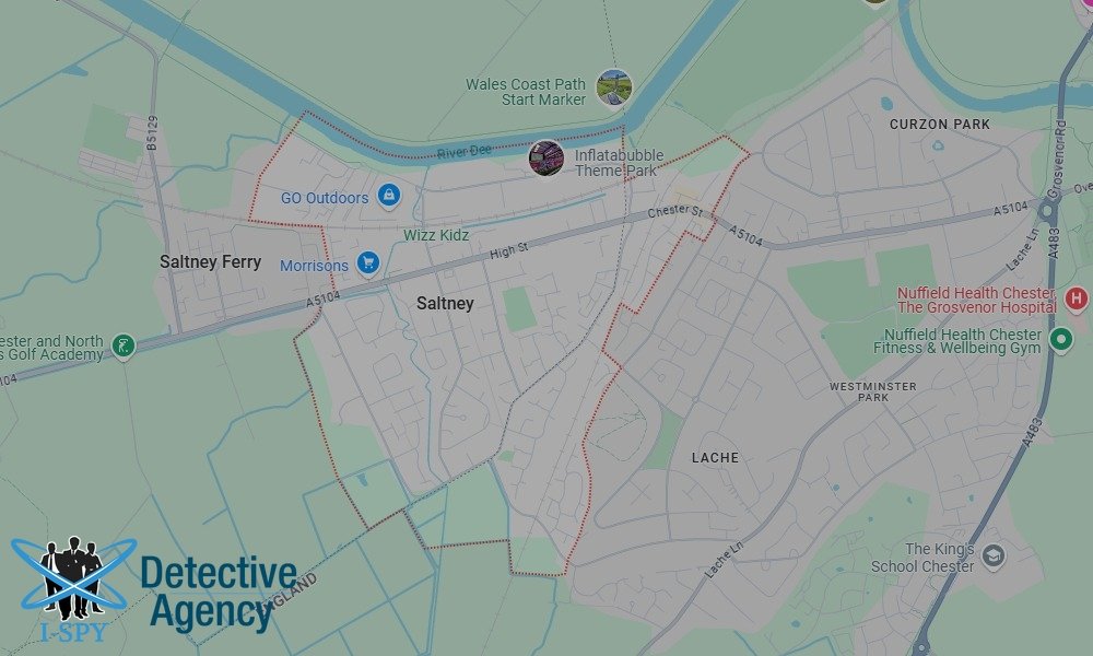 Our Detectives operate across the entire Saltney area