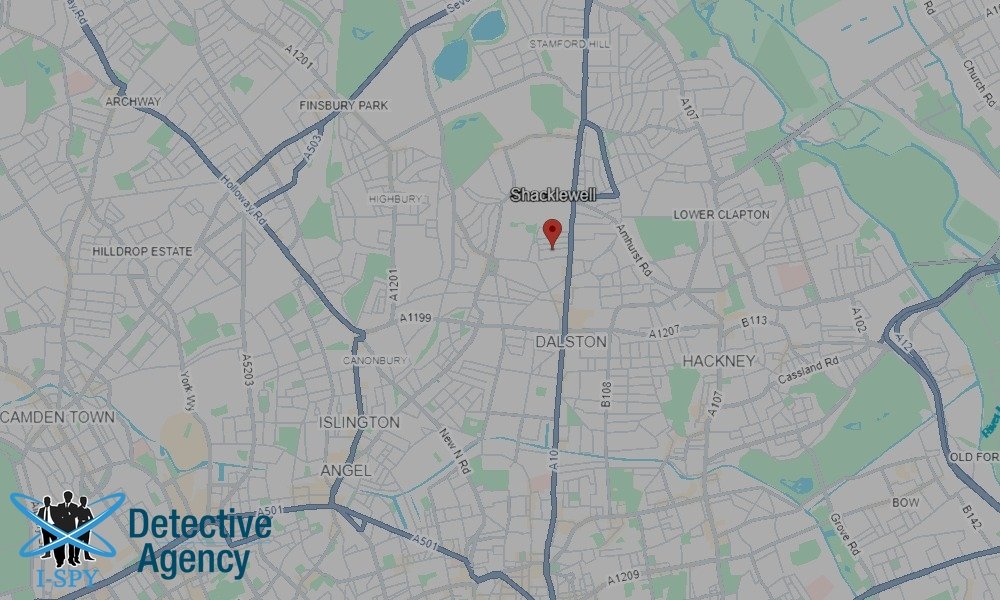 Our Detectives operate across the entire Shacklewell area