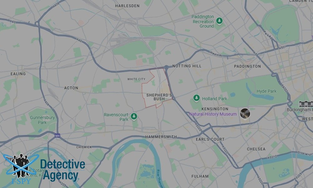 Our Detectives operate across the entire Shepards Bush area