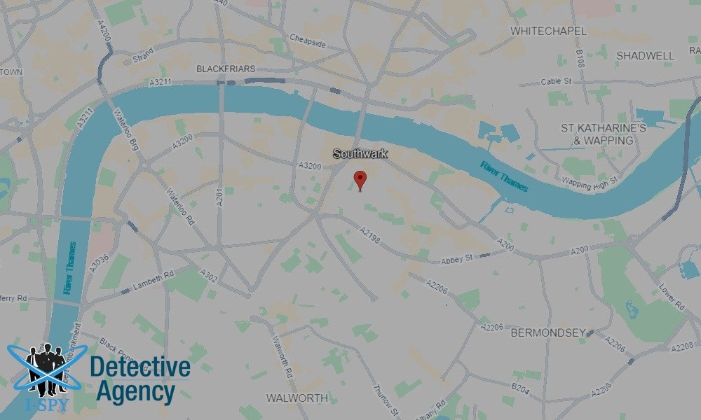 Our Detectives operate across the entire Southwark area