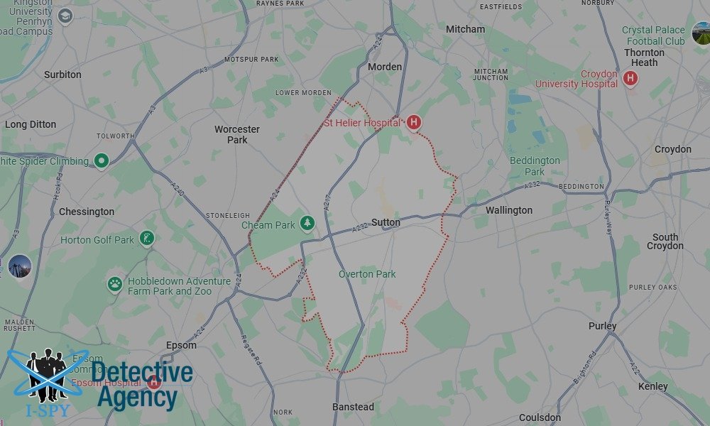 Our Detectives operate across the entire Sutton area