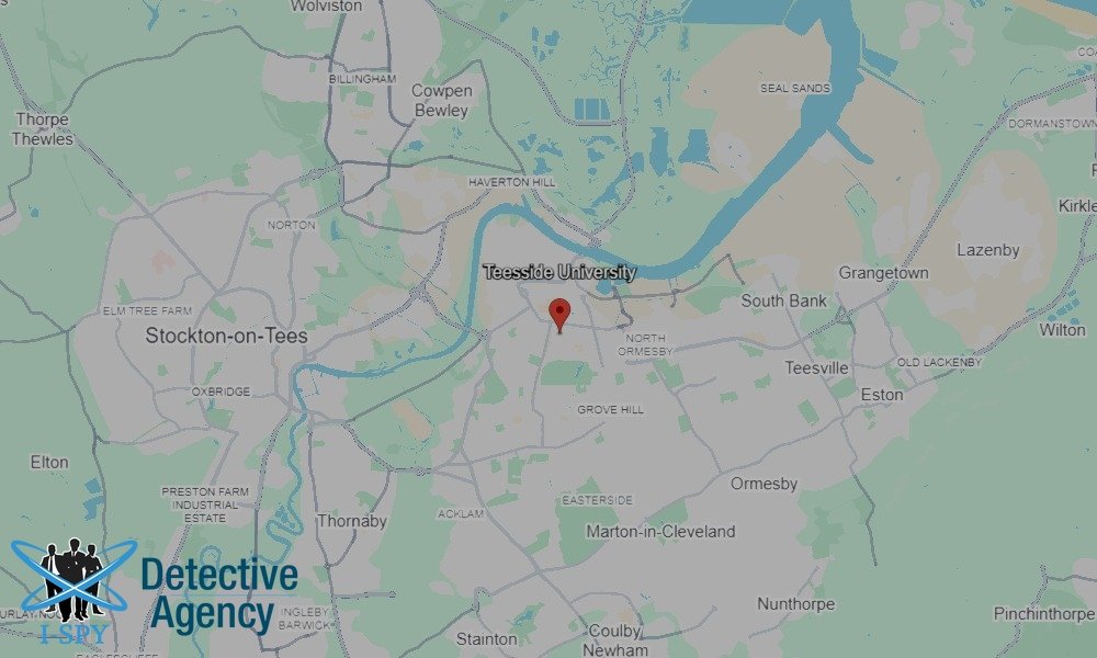 Our Detectives operate across the entire Teesside area