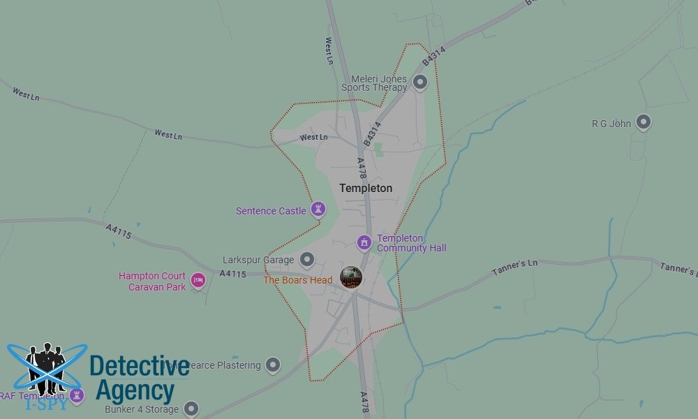 Our Detectives operate across the entire Templeton area