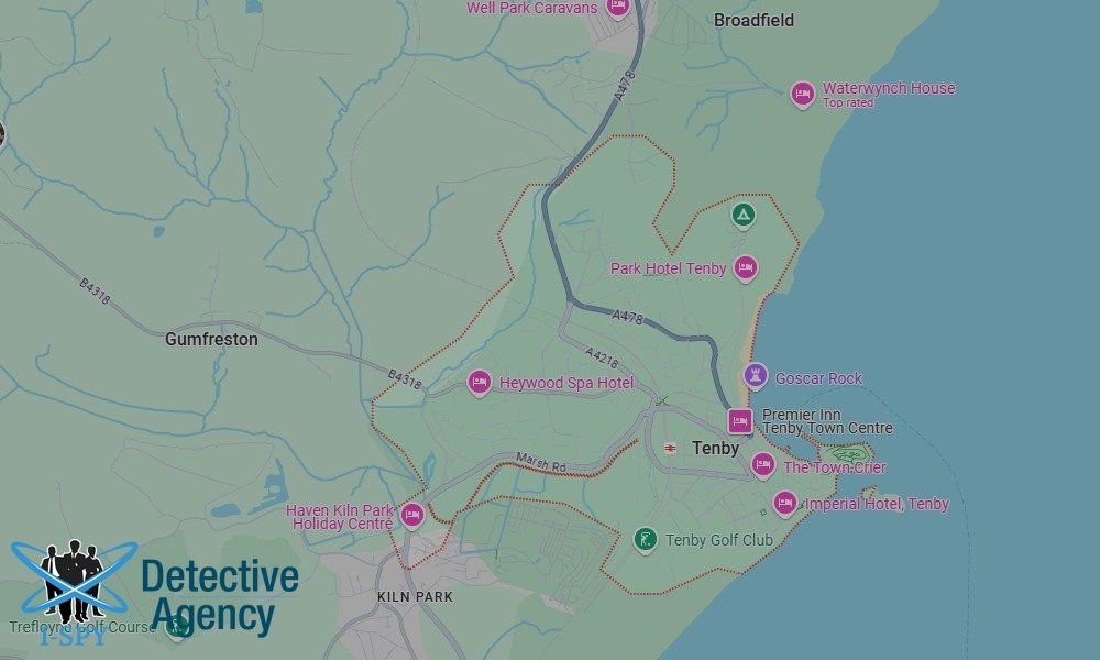 Our Detectives operate across the entire Tenby area