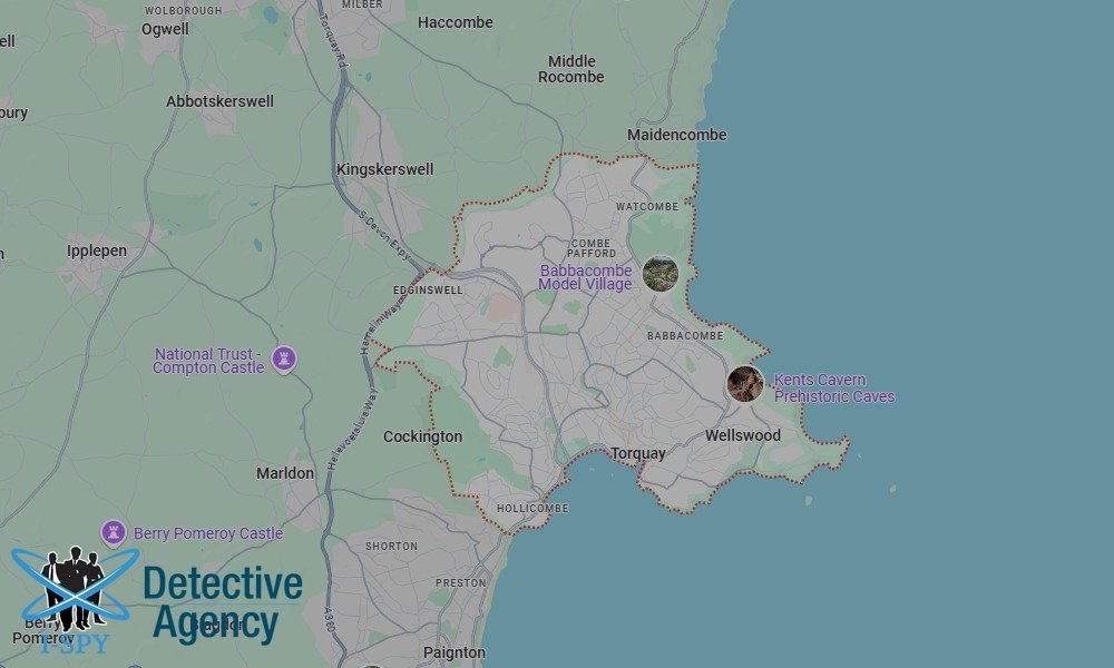 Our Detectives operate across the entire Torbay area