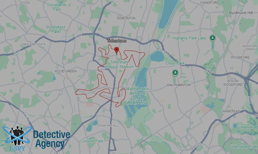 Our Detectives operate across the entire Tottenham area