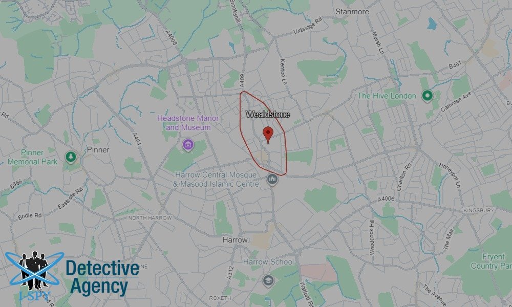 Our Detectives operate across the entire Wealdstone area