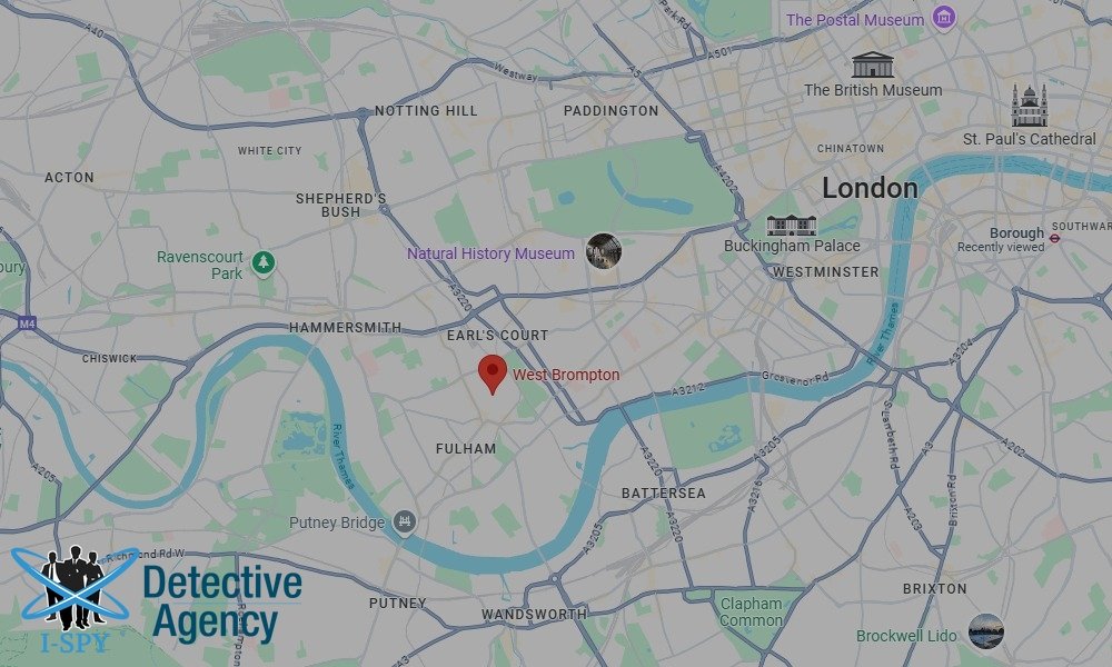 Our Detectives operate across the entire West Brompton area