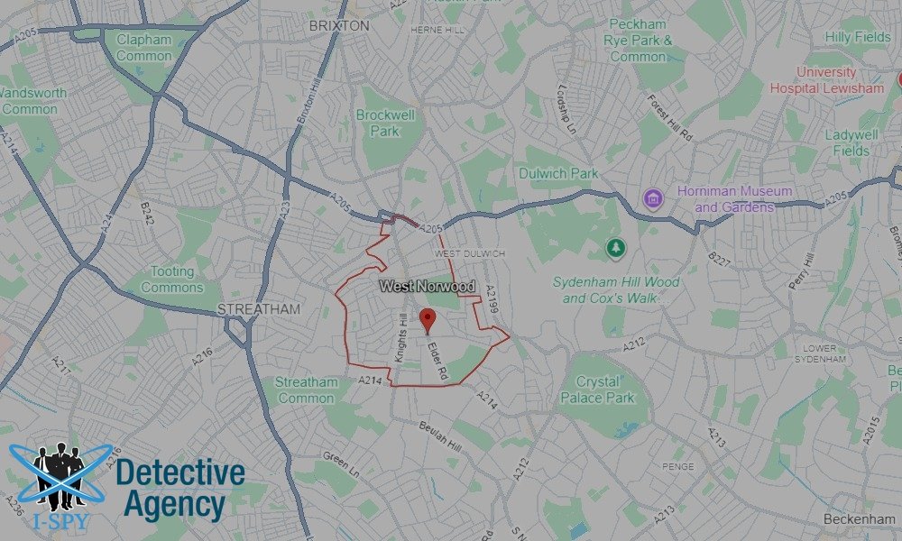 Our Detectives operate across the entire West Norwood area